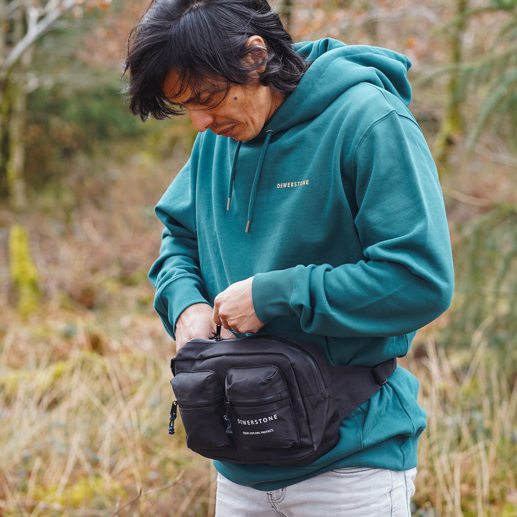 Recycled waist bag - ethical gifts for him