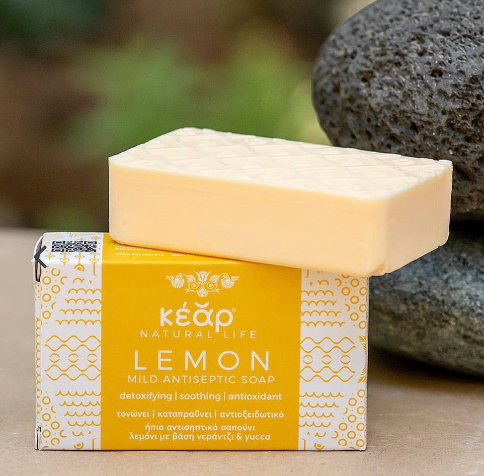 antiseptic lemon soap bar