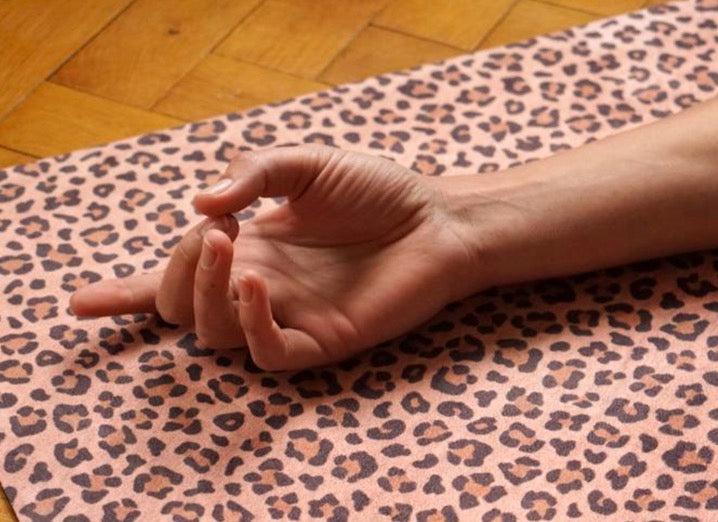 leopard yoga mat