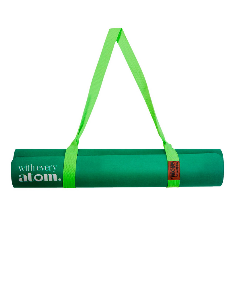 Best Yoga Mat for kids - Green Kids Yoga Mat with non slip technology - best yoga mat for kids made sustainably with recycled rubber. Ultimate grip for Kids Yoga Practise for the positive company