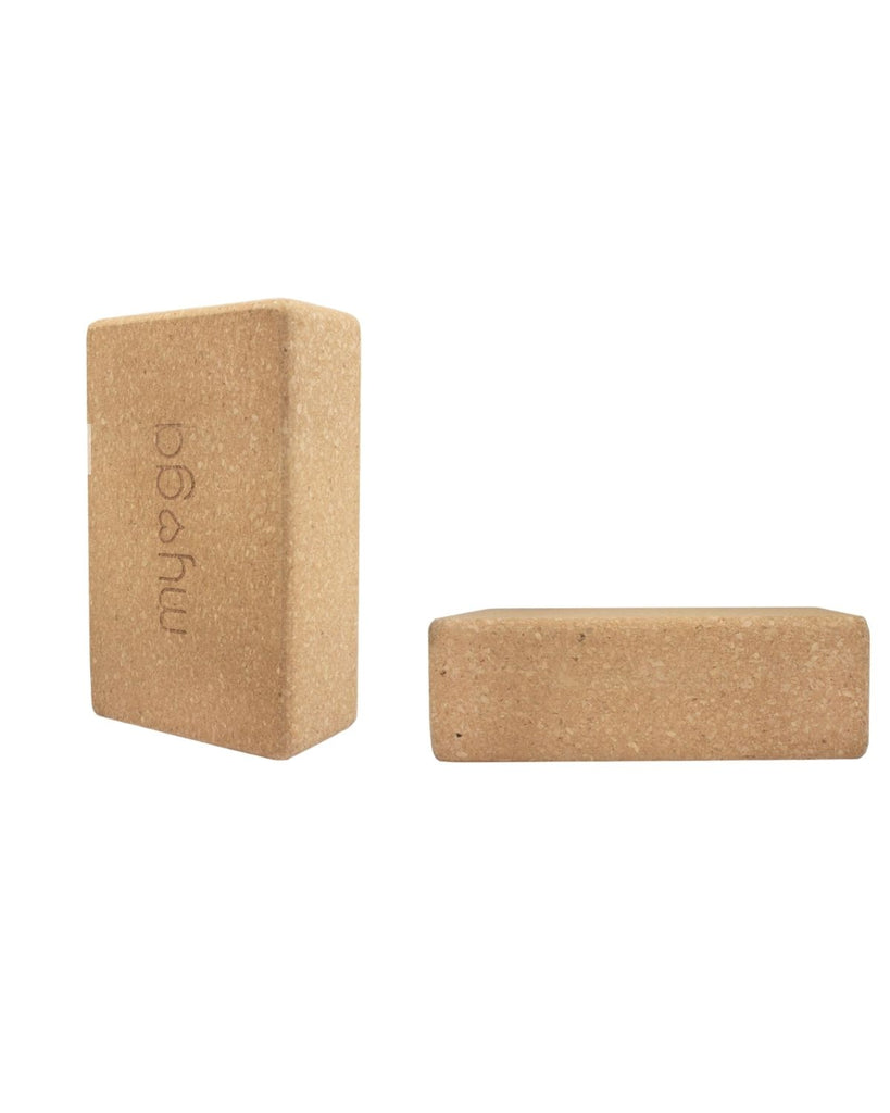 Yoga Cork Block made with Natural Cork