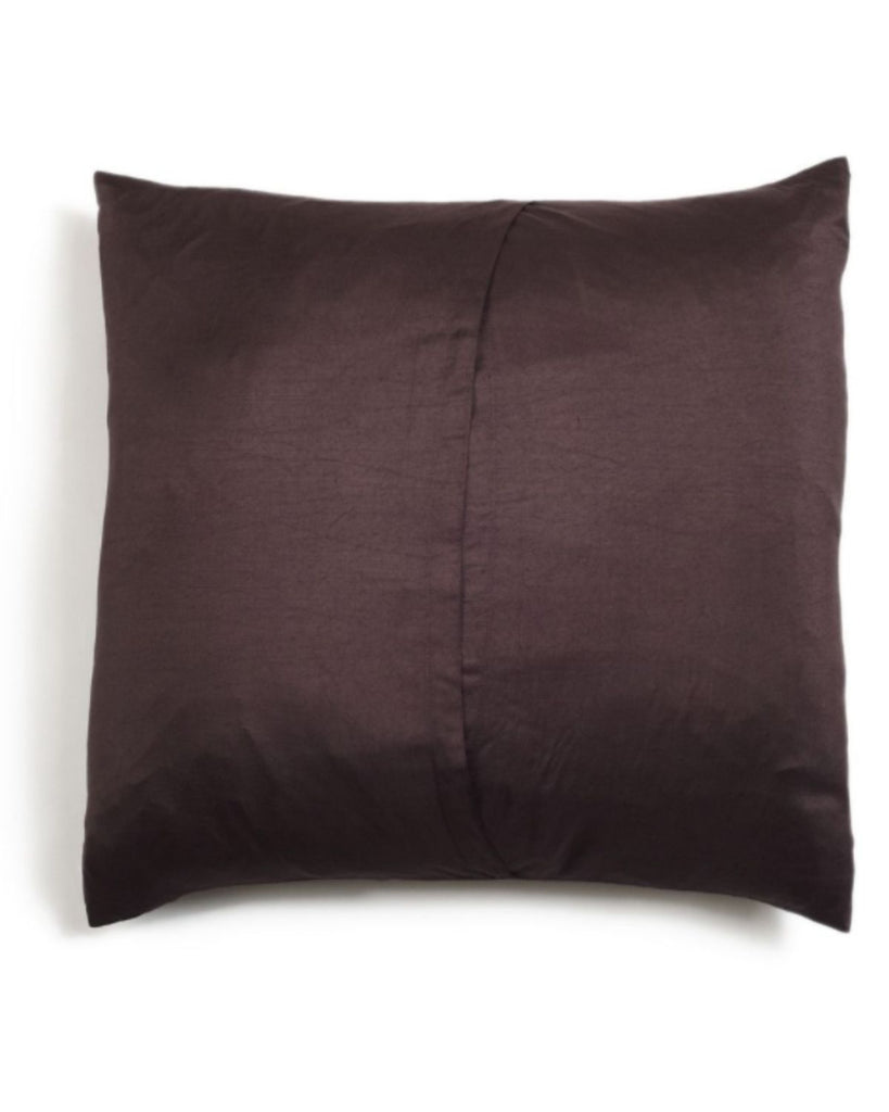 Brown Silk Cushion
