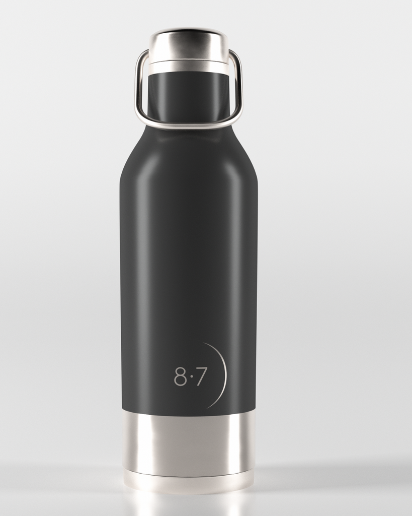 Stainless steal reusable zero waste water bottle