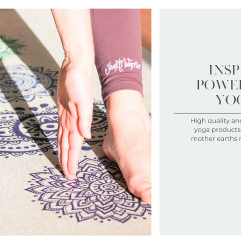 Shakti Spiritual Warrior Eco Friendly Yoga mat 