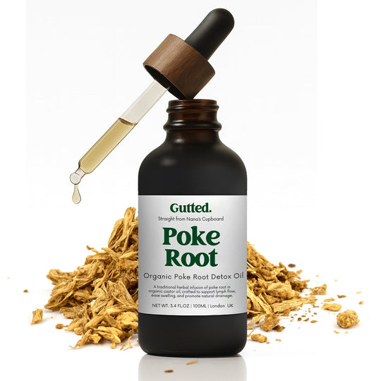 Organic Poke Root Oil | Wild-Infused Oil for Lymphatic Detox Oil