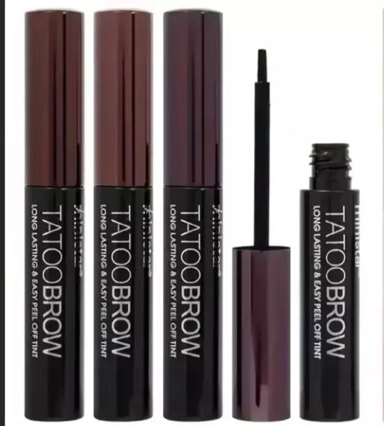 Ministar Tattoo Brow Easy Peel off Tint Gel Eyebrow Tint Peel Tattoo *3 SHADES*