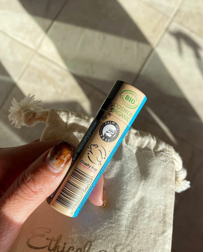 Organic Eucalyptus Lip Balm 15ml - Earthsenseorganics