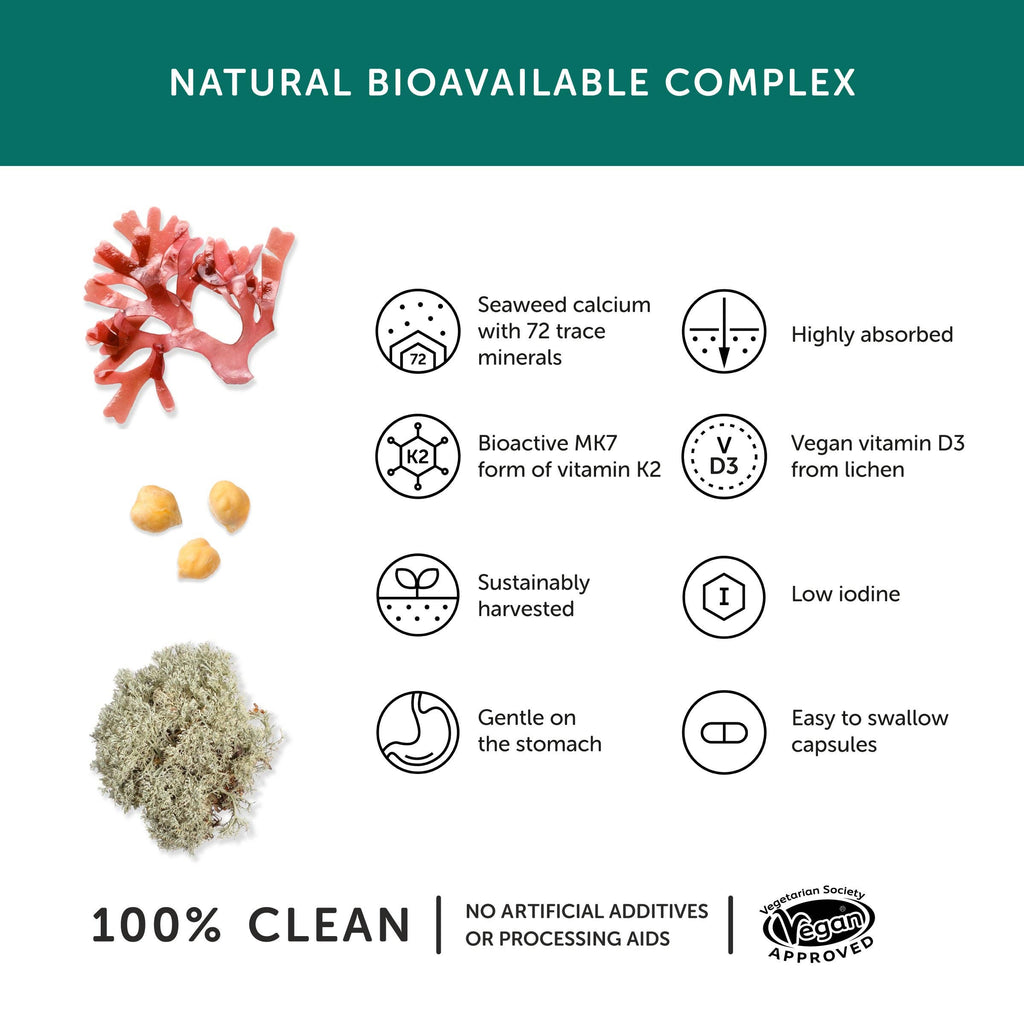 vitamins for stronger bones - vegan supplements for bone health