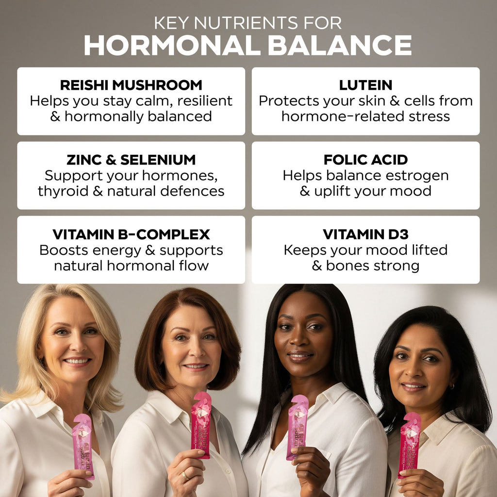 Perimenopause Collagen - b est collagen for women with strawberry flavour made marine collagen
