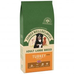 JAMES WELLBELOVED Adult Dog Turkey & Rice Large Breed 12kg