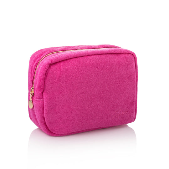 Rawr Teddy Towel Cosmetic Bag - Pink