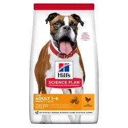 HILL'S SCIENCE PLAN Adult Light Medium Dry Dog Food Chicken 2.5kg