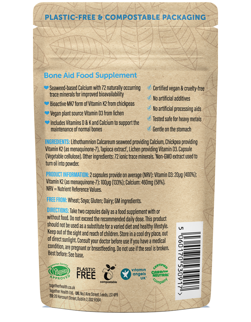 vitamins for stronger bones - vegan supplements for bone health