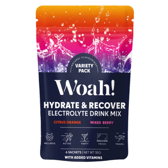 Woah Hydration Electrolyte Powder 6 Sachets