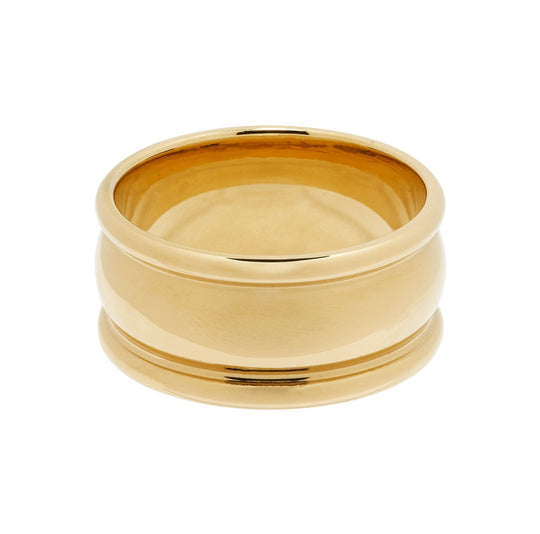 Gold Barrel Ring