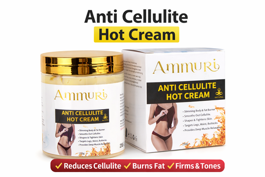 Ammuri Warming Firming Body Cream | Massage Cream for Smoother-Looking Skin