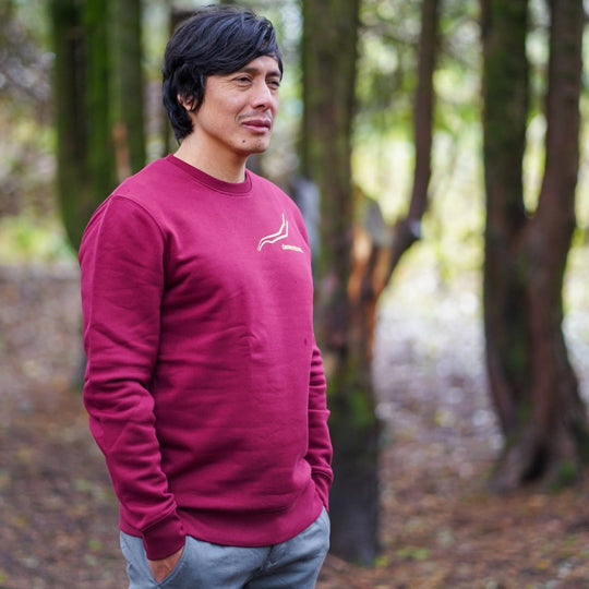 Backcountry Sweatshirt - Burgundy