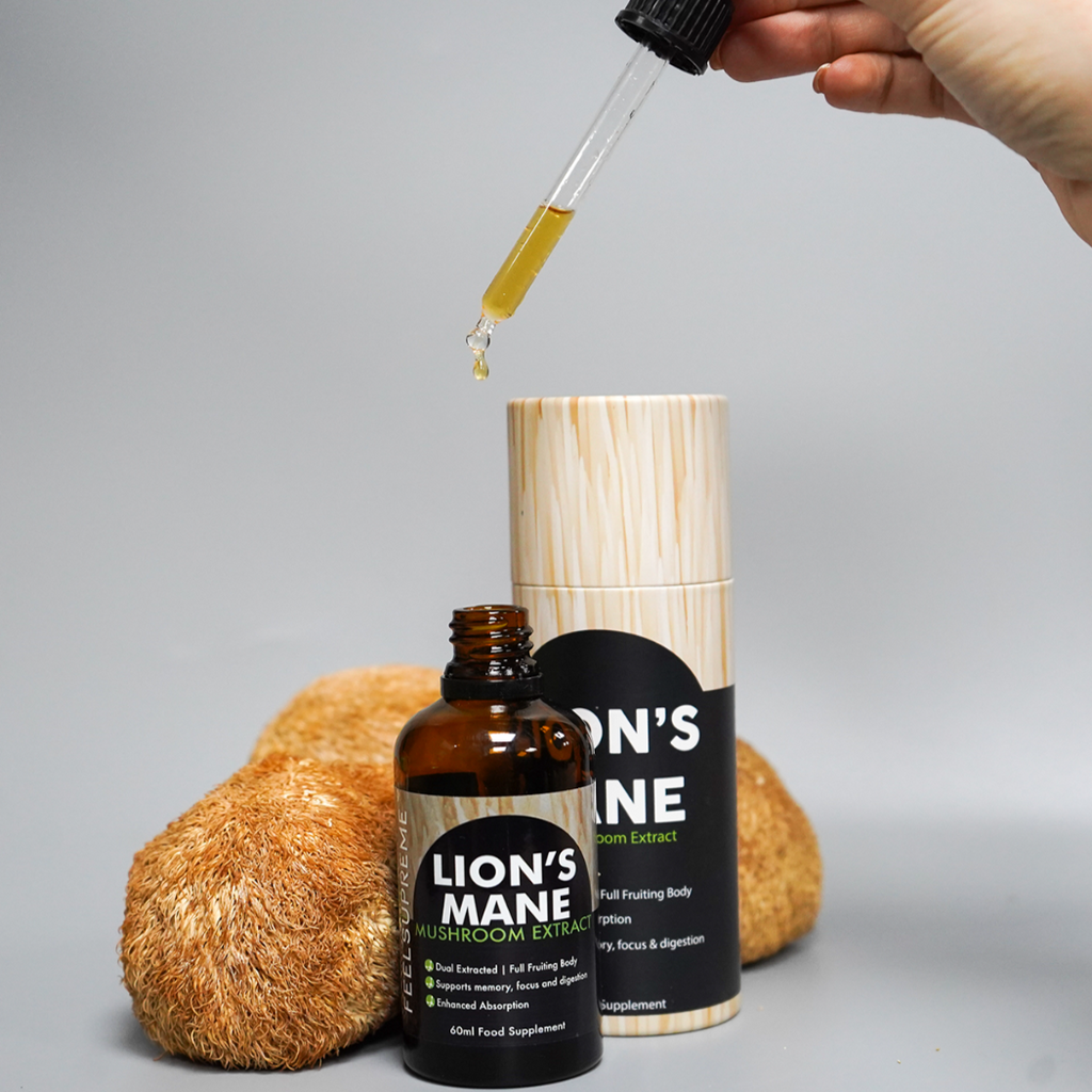 lions mane drops extract lion's mane liquid 