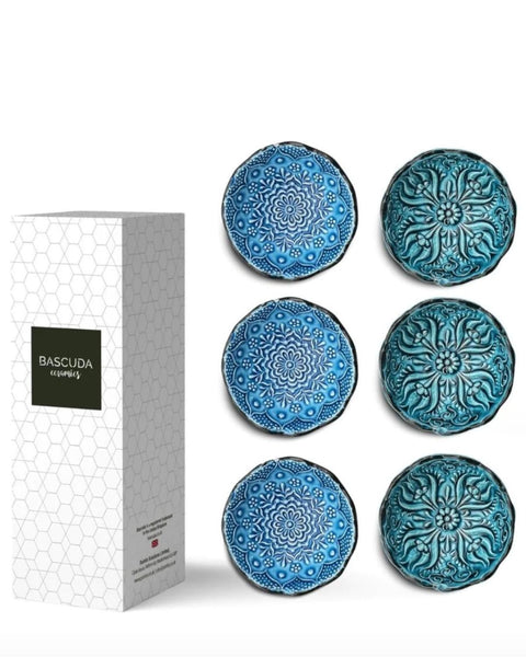 Ceramic Bowls Set - decorative ceramic plates - handmade ceramic bowls