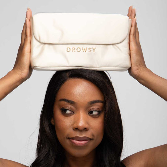 Drowsy Silk Necessaire - Dusty Gold