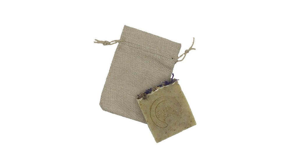 Organic Certified Solid Soap - Cedarwood with Bladderwrack 90g - Earthsenseorganics