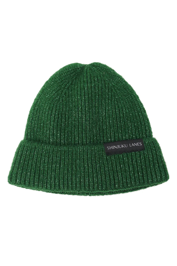 green vegan hat - vegan accessories 