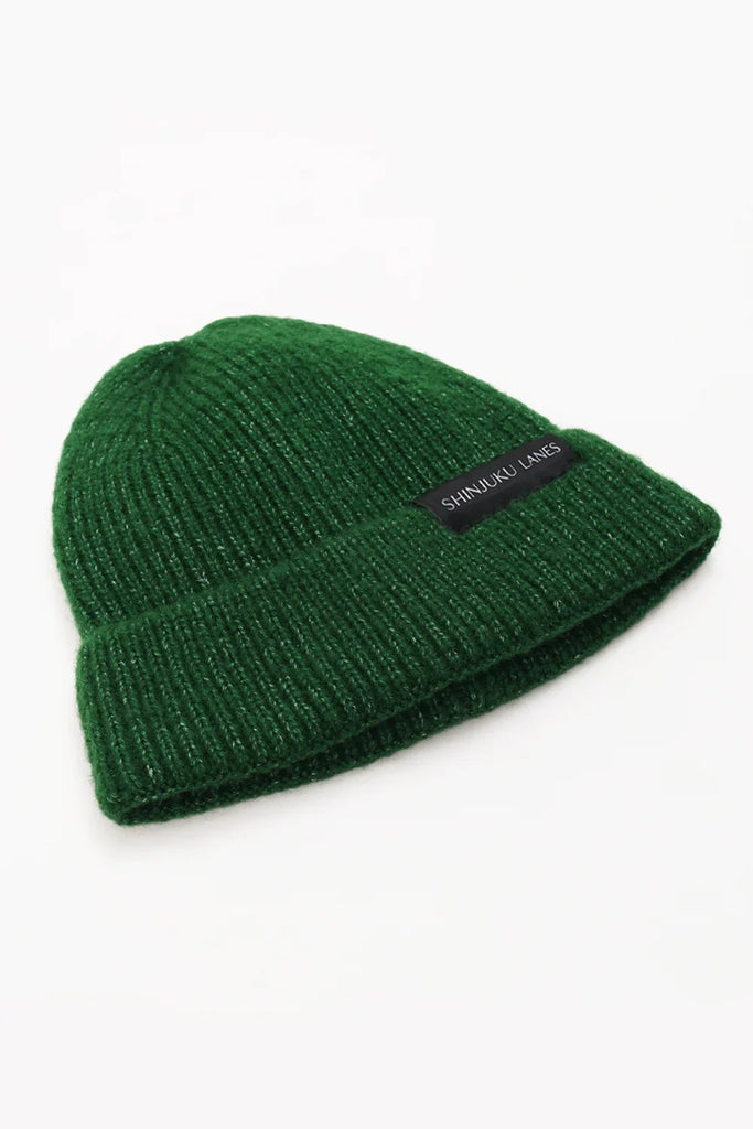 green vegan hat - vegan accessories 