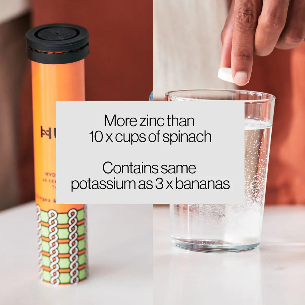 Hydration for grown-ups! Award-winning electrolyte tablets carefully formulated with key electrolytes and minerals designed to support optimum hydration and muscle function.