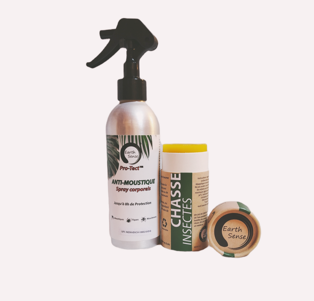 Pro-Tect Insect Repellent DUO pack - 1 x 200ml Spray & 1 x 100ml Balm - Earthsenseorganics
