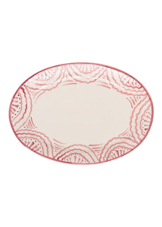 Large Pink Platter