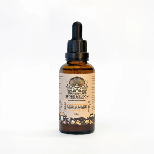 Lion’s Mane Mushroom Tincture – Signature Dual Extract