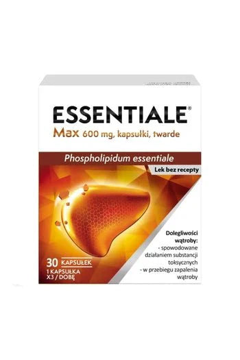 Essentiale MAX 30 CAPS - Double Strength 600 mg