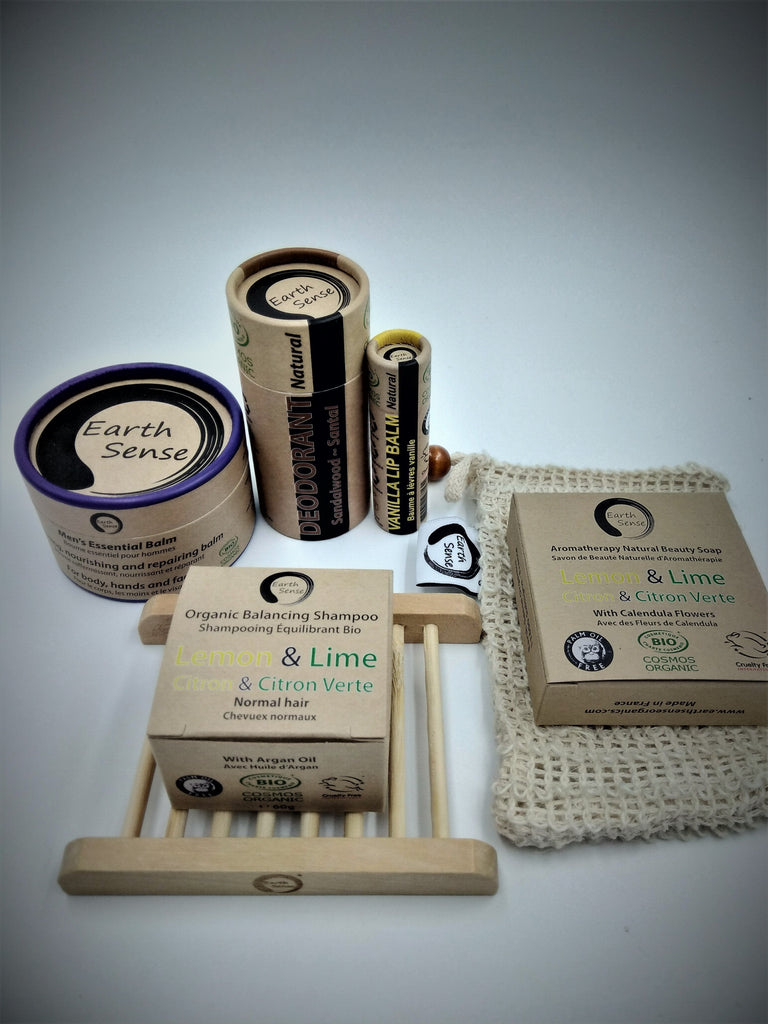 Organic Certified Solid Shampoo 60g - Cedarwood - Oily & All Hair Types - Earthsenseorganics