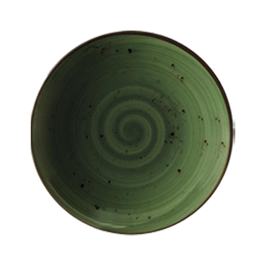 Porcelain Pasta Plates Green