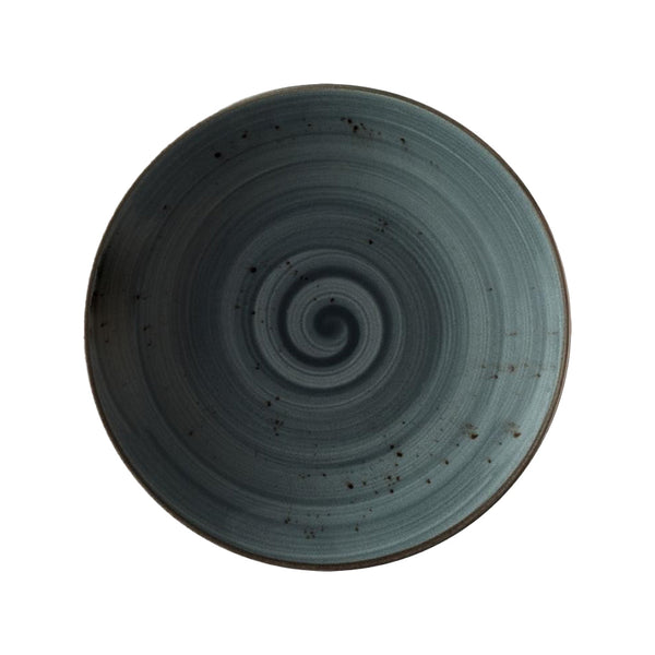 large grey serving plates - luxury dinner plates - pasta serving plate grey
