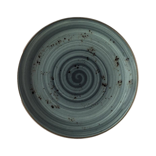 Porcelain Serving Plate&Platter Pebble Cool Gray 26cm