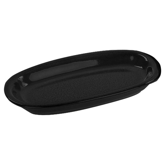 Ceramic Snack&Dip Bowl Black Pearl Black 16cm