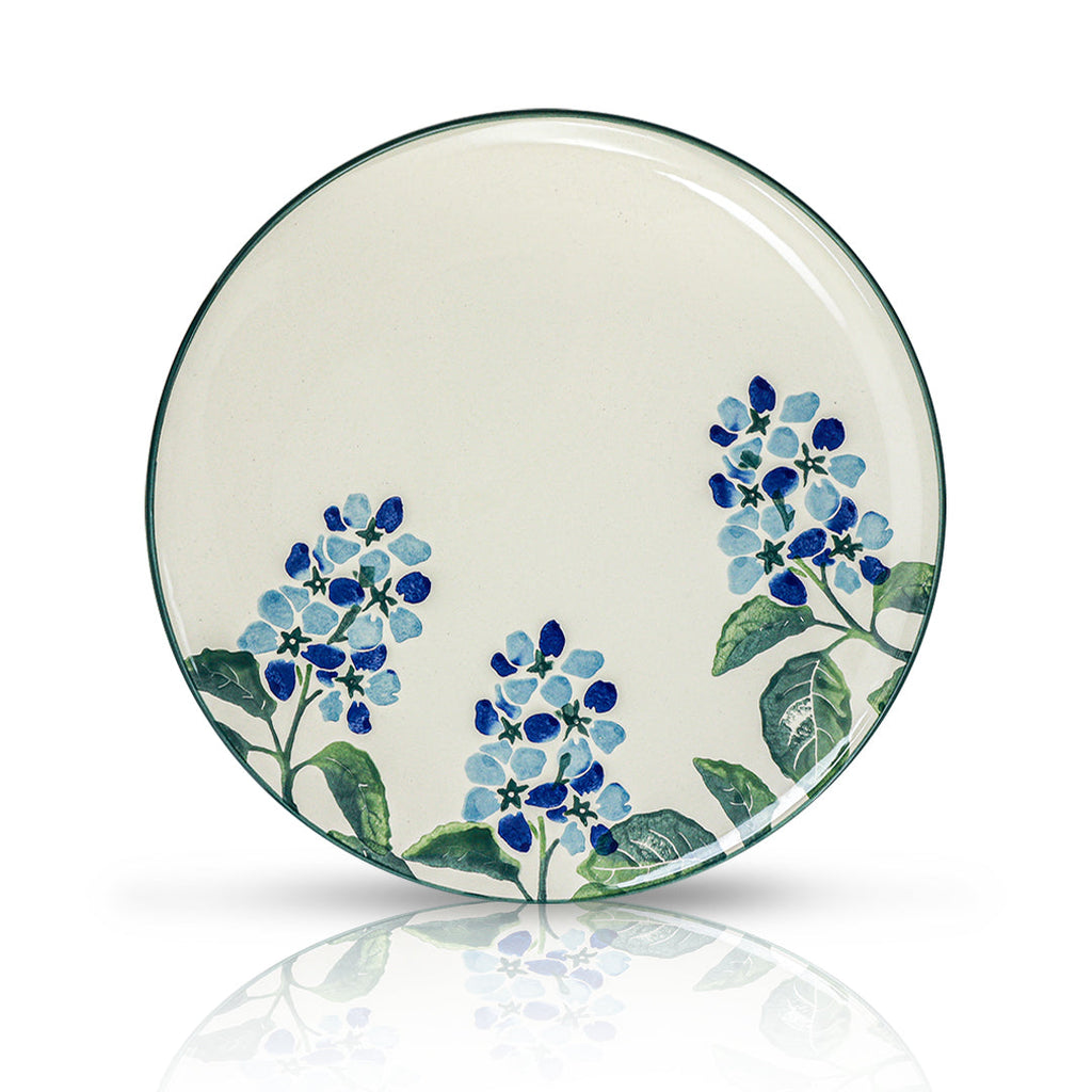 luxury ceramic floral plate