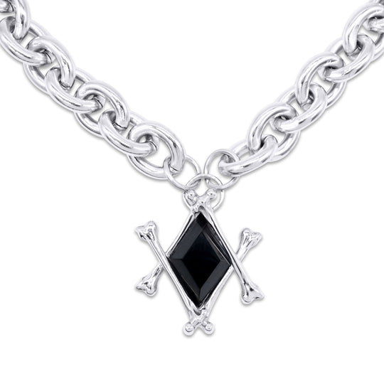 The Obsidian Marrow Necklace