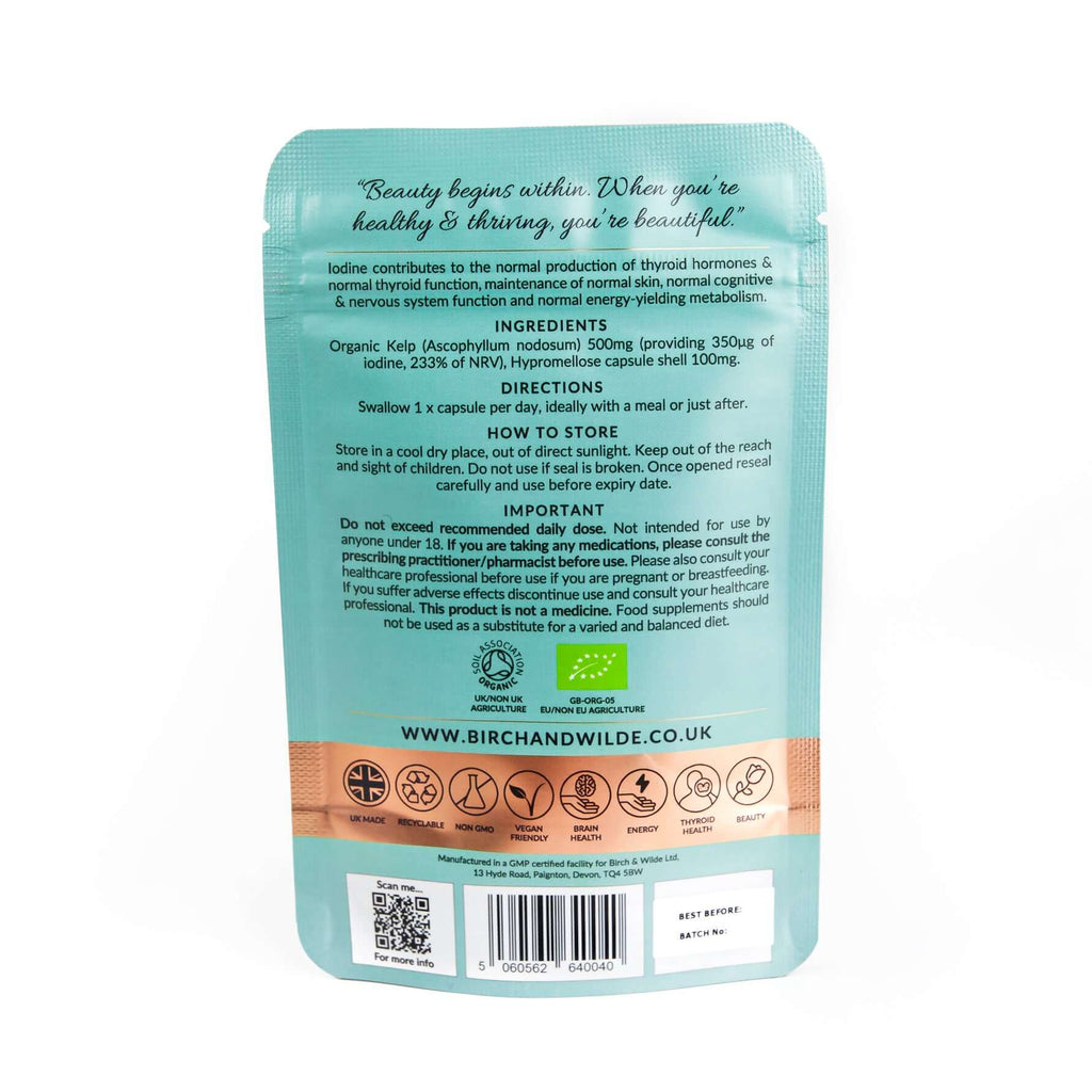 Kelp | Sea Kelp Supplements | Thyroid Support | Free UK Delivery