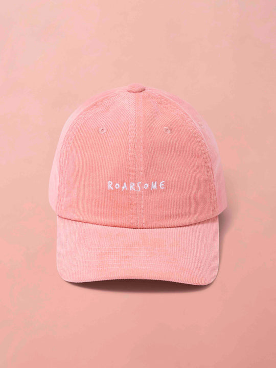Corduroy Cap - Pink