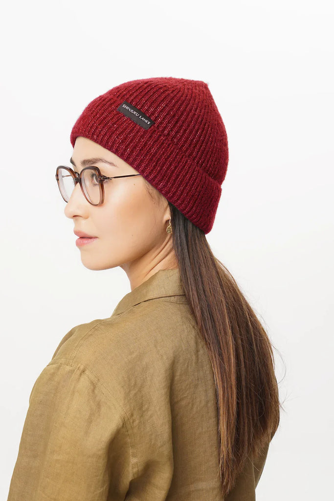 vegan accessories - red hat