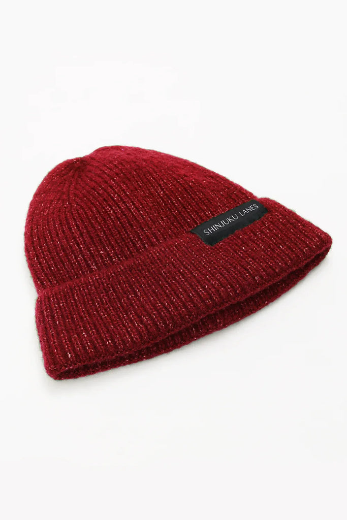 vegan accessories - red hat