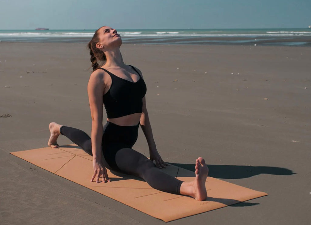 alignment cork yoga mat