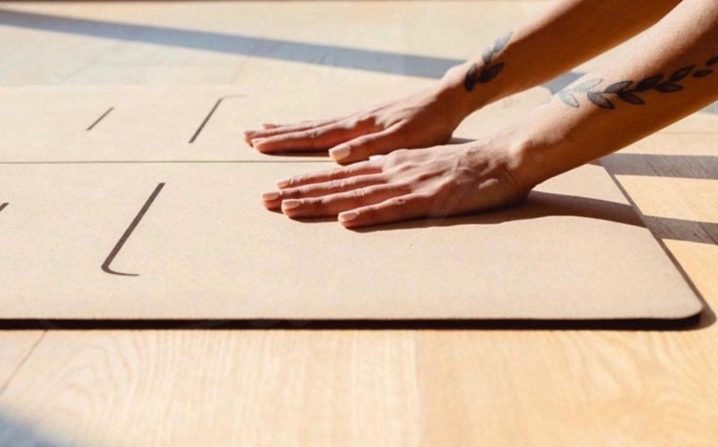 alignment cork yoga mat