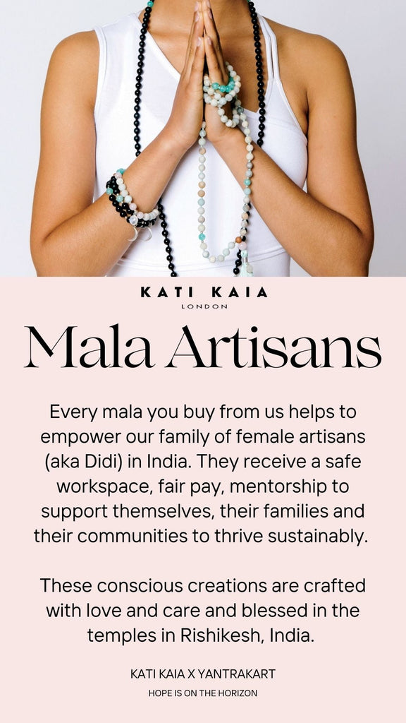 Amethyst Mala Necklace - Kati Kaia