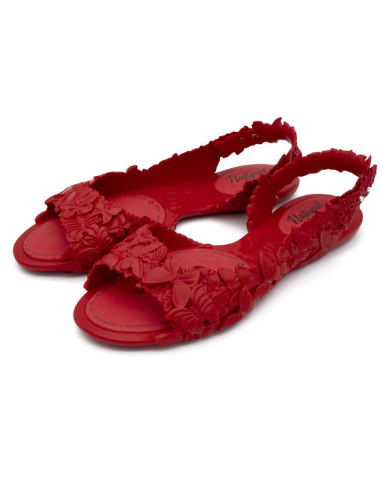 Butterfly Red Flats