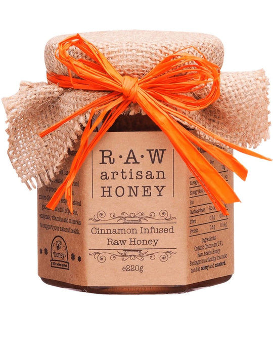 Cinnamon Infused Raw Honey
