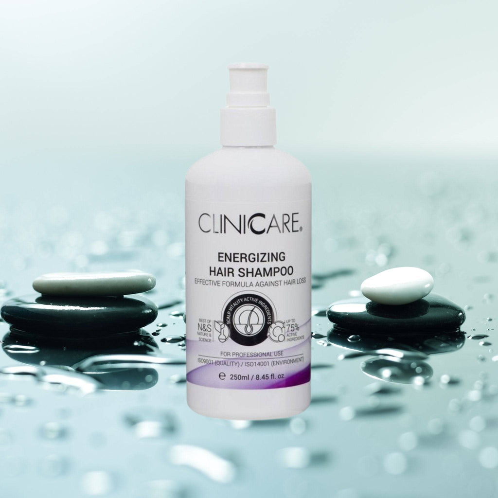 CLINICCARE Energizing Hair Shampoo - vegan luxury hair products 
