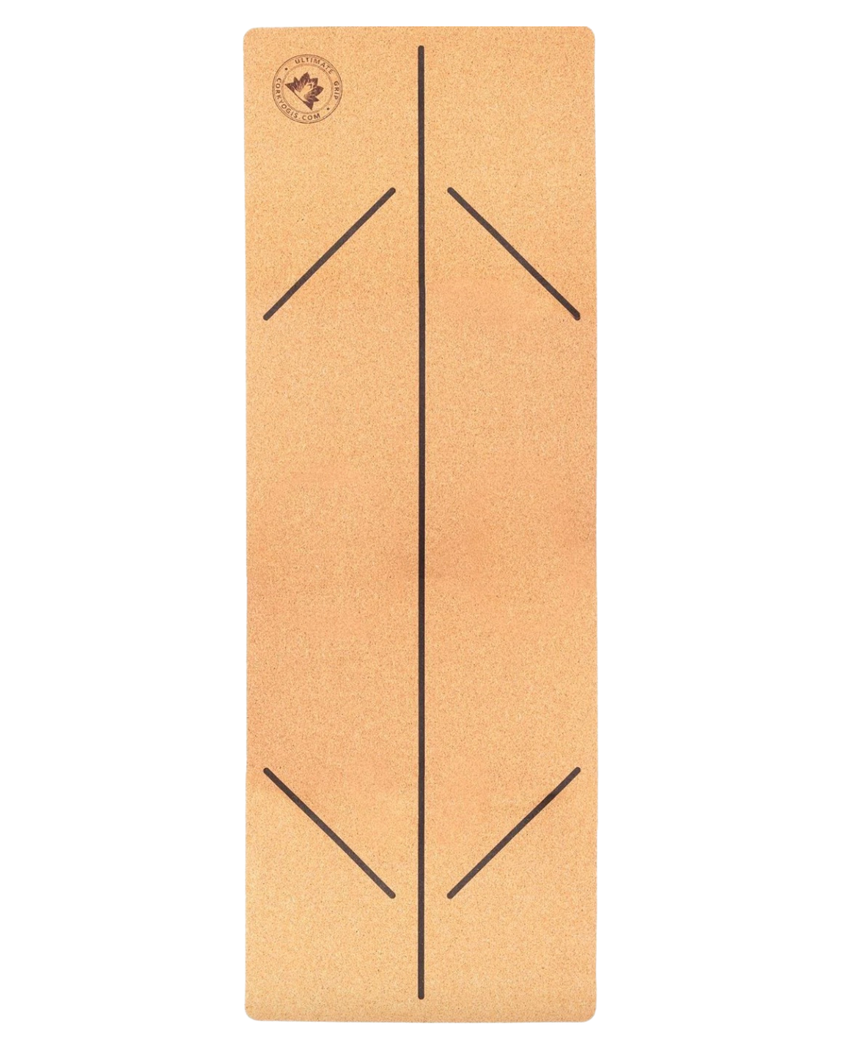 Alignment Cork Yoga Mat BEST ECO YOGA MATS UK The Positive Company